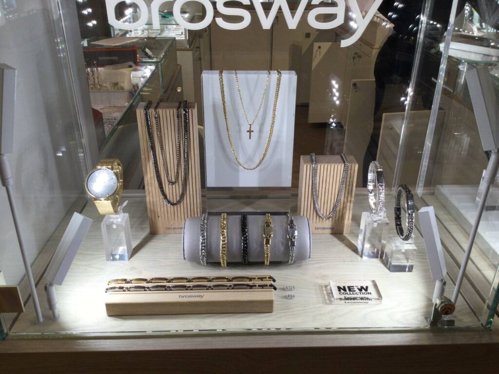 Brosway Espositore Gioielli Uomo - PMMA e Plexiglas