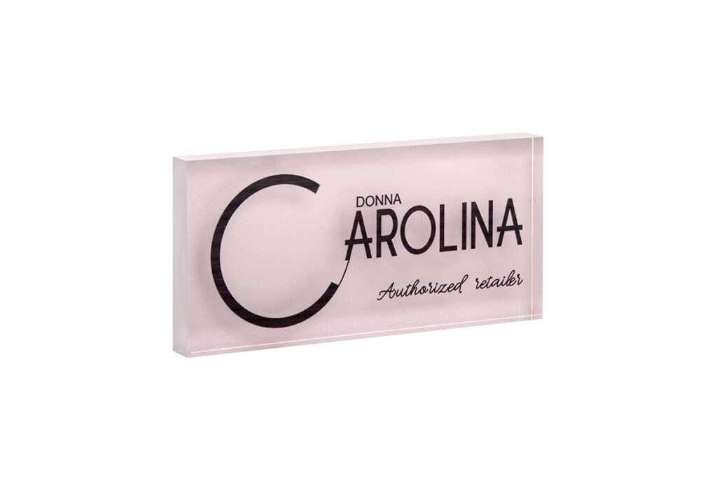 Carolina Targa Esposizione - PMMA e Plexiglas