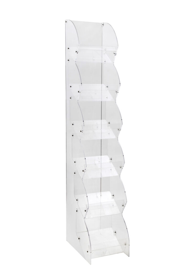 Espositore Beauty - PMMA e Plexiglas Trasparente