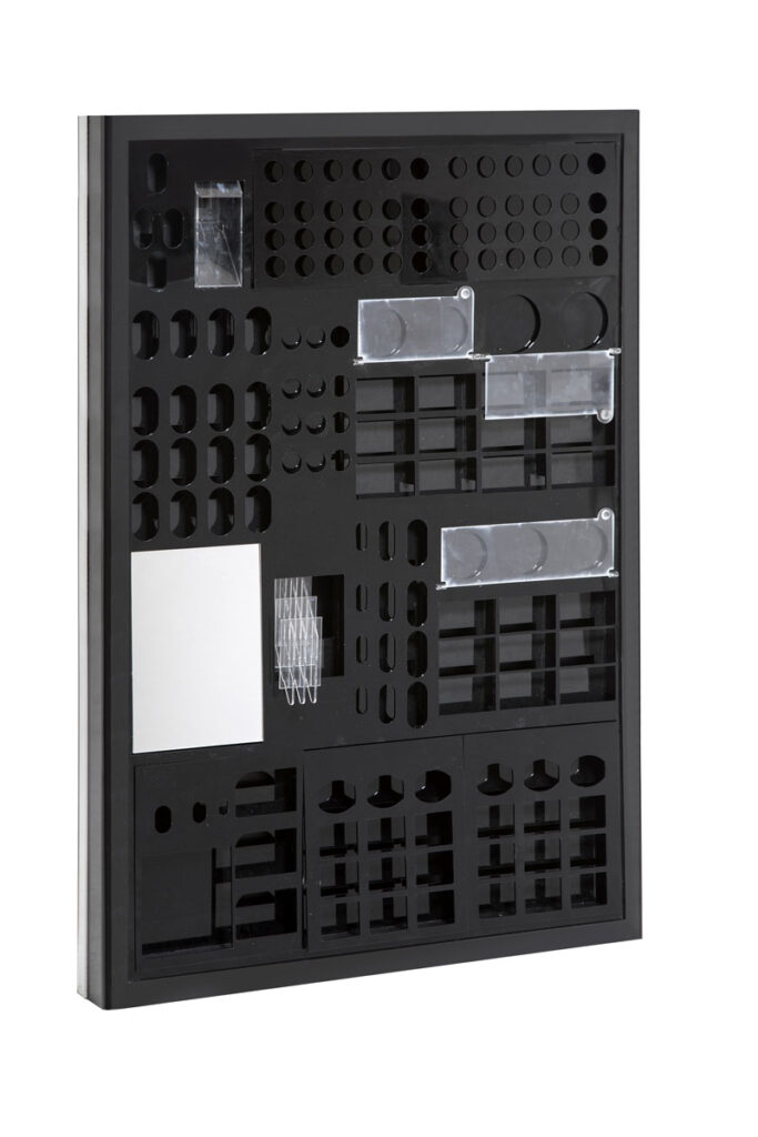 Espositore Esibizione Beauty Trucchi - PMMA e Plexiglas Nero