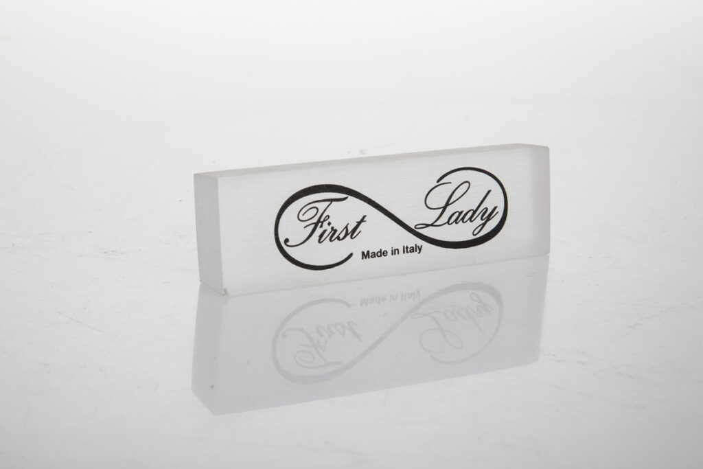 First Lady Targa Esposizione - PMMA e Plexiglas