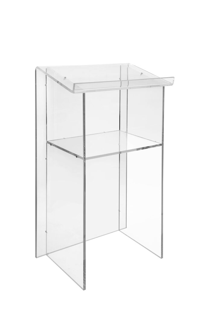 Leggio - PMMA e Plexiglas Trasparente