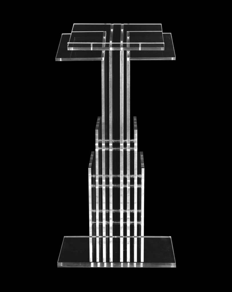 Leggio - PMMA e Plexiglas Trasparente