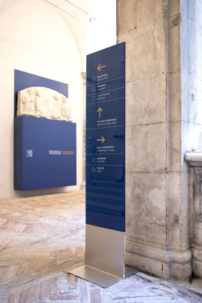 Museo Insegna Indicazioni - Dibond